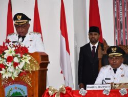 Rapat Paripurna Istimewa, Bupati MBD Komitmen Lanjutkan Visi-Misi