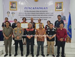 Bupati MBD Apresiasi Pencanangan Zona Integritas WBK-WBBM Disdukcapil