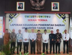 Bupati Malteng Hadiri Penyerahan LKPD Unaudited di BPK Maluku