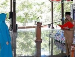 Bupati Malteng Kukuhkan dan Lantik Ketua PKK