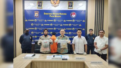 Polisi Bekuk Kurir Sabu di Kawasan AY Patty Ambon