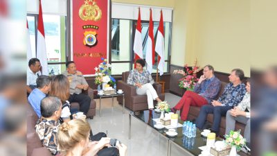 Polda Maluku dan Delegasi Kerajaan Belanda Bahas Kondisi Sosial Keamanan