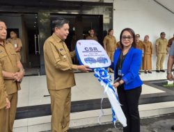 Pemkot Ambon Terima Bantuan Mobil dan Sertifikat HAKI