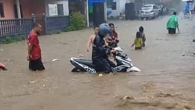 Waspada! Banjir dan Longsor Terjang Kota Ambon, Sejumlah Kawasan Terendam
