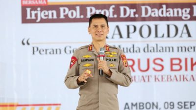 Kapolda Maluku Beri Kuliah Umum di UIN Ambon, Ajak Mahasiswa Bijak Bermedsos