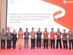 Wagub Maluku Hadiri Peluncuran Program SMA Unggul Garuda Transformasi 2025