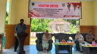 Wabup-Tim Dinkes SBT Visitasi ke RSUD Goran Riun, Ini Harapannya
