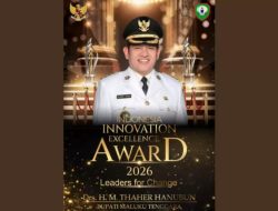 Bupati Malra Raih Indonesia Innovation Excellence Award 2026
