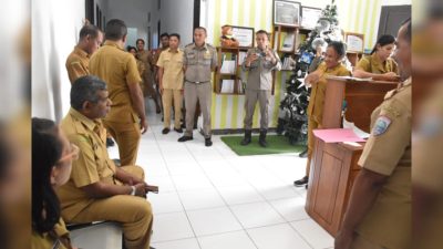 Sekda MBD Sidak OPD Temukan Banyak ASN Bolos Kerja