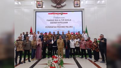 Pimpinan DPRD Maluku Hadiri Rapat Pansus DPR Bahas RUU Daerah Kepulauan