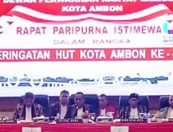 Paripurna HUT ke-451 Kota Ambon, Wali Kota Paparkan Kesiapan ASN & Peningkatan Pelayanan Publik