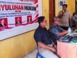 YPK LBH Hunimua Gelar Penyuluhan Hukum Tentang Hak Siswa & Perlindungan Profesi Guru