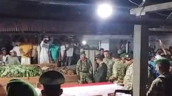 Tangis Pilu Iringi Pemakaman Pratu Andi Bugis Hayoto di Desa Tehua